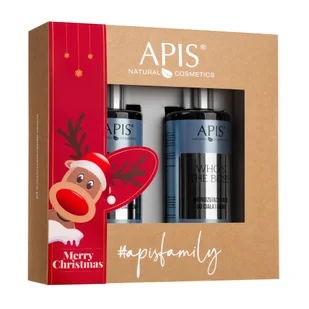 Apis Zestaw prezentowy Who`s the boss: żel do mycia ciała + krem do ciała i dłoni 300 ml + 300 ml - Zestawy kosmetyków męskich - miniaturka - grafika 1
