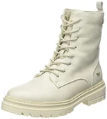 Botki damskie - Mustang Damskie sztyblety 1398-601, Ice, 36 EU - miniaturka - grafika 1