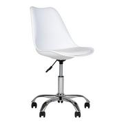 Fotele i krzesła biurowe - Białe krzesło biurowe House Nordic Stavanger - miniaturka - grafika 1