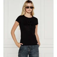 Koszulki i topy damskie - Armani Exchange T-shirt Slim Fit - miniaturka - grafika 1