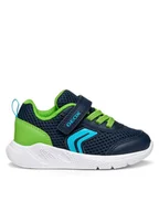 Buty dla chłopców - Geox Sneakersy B Sprintye B454UC 01454 C0749 Granatowy - miniaturka - grafika 1