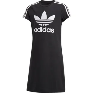 Sukienka dziecięca adidas Originals Skater czarna FM5653 - 164 - Sukienki - miniaturka - grafika 1