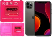 Części serwisowe do telefonów - NAJNOWSZA KARTA R-SIM 15 SIMLOCK IPHONE XR PRO MAX 12 11 X 9 8 7 IOS APPLE - miniaturka - grafika 1