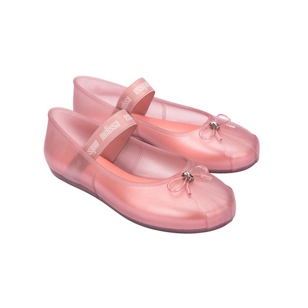 Melissa Sophie Ad Pearly Pink Baleriny Damskie Perłowe Różowe 39
