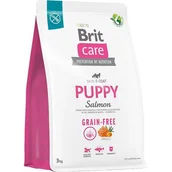 Sucha karma dla psów - BRIT CARE Dog Grain-free Puppy Salmon 3kg - miniaturka - grafika 1