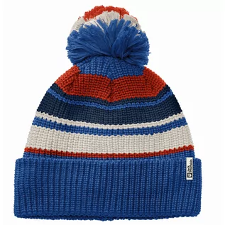 Czapki dla dzieci - Dziecięca czapka Jack Wolfskin POMPOM BEANIE KIDS nordic sky - ONE SIZE - grafika 1