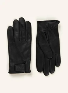 Boss Skórzane Rękawiczki Helkop schwarz - Rękawiczki - miniaturka - grafika 1