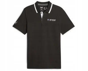 Koszulka PUMA BMW MOTORSPORT POLO męska bawełniana czarna L - Koszulki męskie - miniaturka - grafika 1