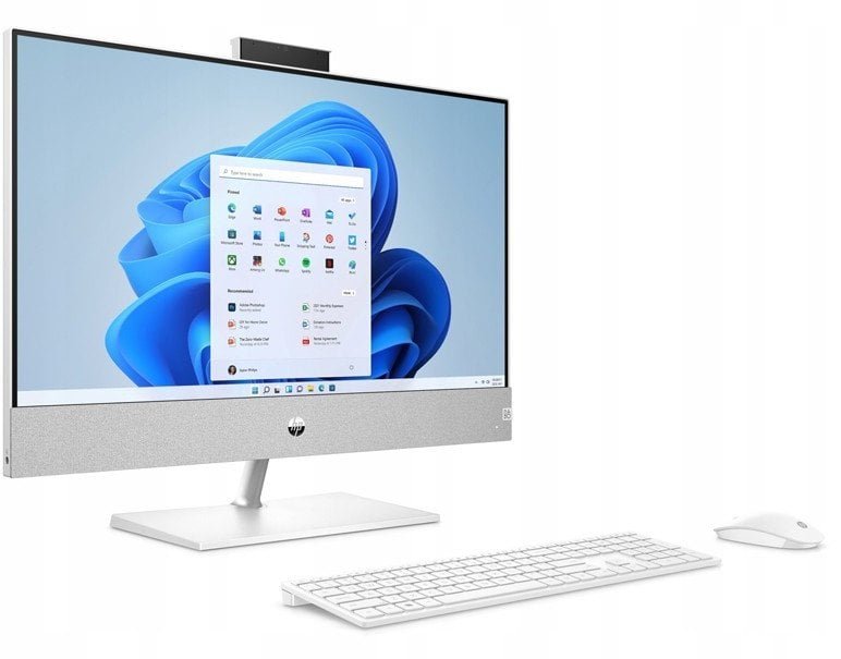 Komputer HP Pavilion 24-ca1008ns / 6B3H3EA / Intel i5-12 / 16GB / SSD 1TB / Intel UHD / FullHD / Win 11 Pro / Biały