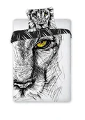 Pościel dla dzieci - Faro Pościel młodzieżowa 160X200cm Lew - miniaturka - grafika 1