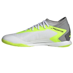 Buty piłkarskie adidas Predator Accuracy.3 IN M (kolor Biały. Zielony, rozmiar 46) - Buty sportowe męskie - miniaturka - grafika 2