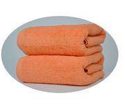 Ręczniki - Ręcznik Pomarańczowy Hotelowy Kąpielowy 100X50 - Extra Soft - miniaturka - grafika 1