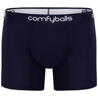 Majtki męskie - COMFYBALLS bokserki meskie LONG COMFYCELL navy - miniaturka - grafika 1