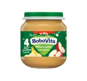 Desery dla dzieci - BoboVita deserek w słoiczku po 4 miesiącu Delikatne Jabłka z Bananem 130 g - miniaturka - grafika 1