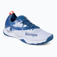 Buty sportowe męskie - Buty do piłki ręcznej męskie Kempa Wing Lite 2.0 białe - miniaturka - grafika 1