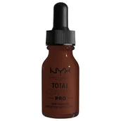 Podkłady do twarzy - NYX Professional Makeup Professional Makeup - TOTAL CONTROL PRO - DROP FOUNDATION - Podkład do twarzy w kropelkach - 13 ml - 25 - EBONY NYXTKML-13ML-04 - miniaturka - grafika 1
