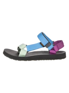 Teva Sandały trekkingowe w kolorze błękitno-czarnym - Sandały damskie - miniaturka - grafika 1