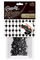 Zestawy szkolne - Kurtyna B&C gwiazdki czarne nadruk 100x200cm - Godan - miniaturka - grafika 1