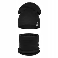 Czapki dla dzieci - Czapka Dziecięca Jesienna Komin Komplet Bawełna - miniaturka - grafika 1