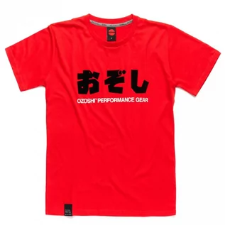 Koszulki męskie - Koszulka męska Ozoshi Haruki czerwona TSH O20TS011 - grafika 1