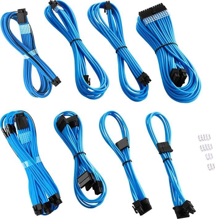 CableMod CableMod RT-Series PRO ModMesh 12VHPWR Dual Cable Kit for ASUS/Seasonic - light blue