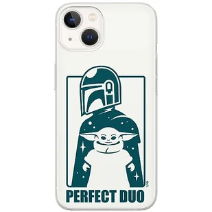 ERT GROUP etui na telefon Iphone 13, case oryginalny i oficjalnie licencjonowany przez Star Wars, wzór Baby Yoda 034, optymalnie dopasowane, plecki z TPU - Etui i futerały do telefonów - miniaturka - grafika 1