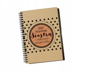 Notesy i bloczki - Jesteś moją kochaną siostrą i najlepszą przyjaciółką, notatnik, notes, Sowia Aleja - miniaturka - grafika 1