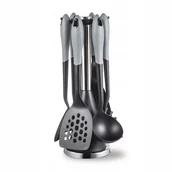 Przybory do gotowania - SZTUĆCE PRZYBORY KUCHENNE NA STOJAKU 7 EL. KAMILLE - miniaturka - grafika 1