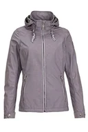 Kurtki damskie - Killtec Damska kurtka Sirena Soft Shell, fioletowa, 46 - miniaturka - grafika 1