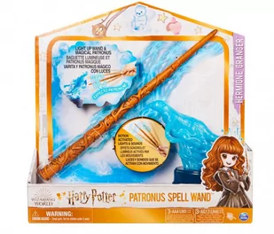 Spin Master, Zestaw figurek, Wizarding World Harry Potter, Różdżka Hermiony z figurką Patronusa - Figurki dla dzieci - miniaturka - grafika 1
