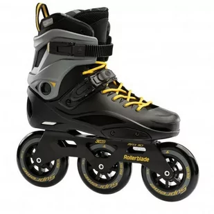 Rollerblade RB 110 3WD Black/Saffron Yellow 2023 - Rolki - miniaturka - grafika 1
