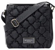 Torebki damskie - Torebka Listonoszka Monnari Czarna Pikowana Pasek - miniaturka - grafika 1