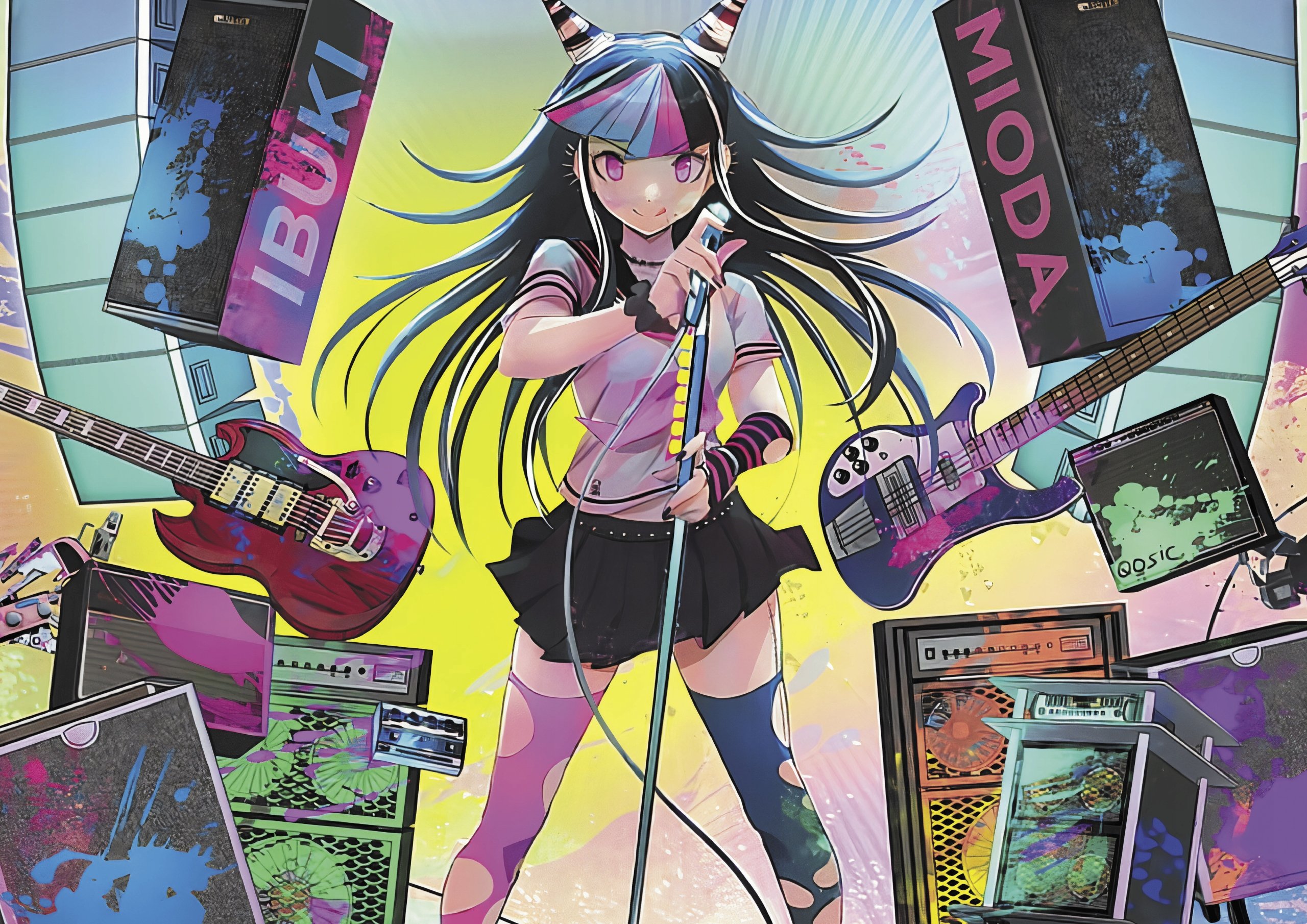 Plakat A3 anime manga Danganronpa