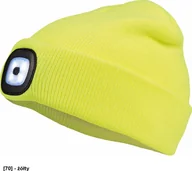Odzież robocza - CERVA DEEL LED - czapka ze zintegrowaną lampą - żółty - miniaturka - grafika 1