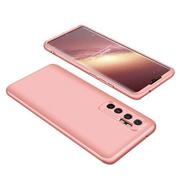 Etui i futerały do telefonów - GKK 360 Protection Case etui na całą obudowę przód + tył Xiaomi Mi 10 Lite różowy - Różowy - miniaturka - grafika 1