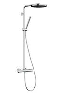 Zestawy prysznicowe - HANSGROHE 24223000 Pulsify S Puro Komplet prysznicowy 260 1 jet EcoSmart z termostatem Chrom - miniaturka - grafika 1