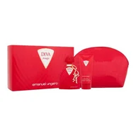 Zestawy perfum damskich - Emanuel Ungaro Diva Rouge Zestaw woda perfumowana 100 ml + mleczko do ciała 100 ml + kosmetyczka - miniaturka - grafika 1