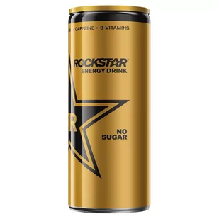 Rockstar Gazowany napój energetyzujący bez cukru 250 ml - Napoje energetyczne i izotoniczne - miniaturka - grafika 1