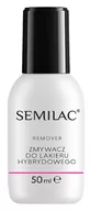 Zmywacze i cleanery do paznokci - Semilac Remover - zmywacz do lakieru hybrydowego, 50ml - miniaturka - grafika 1