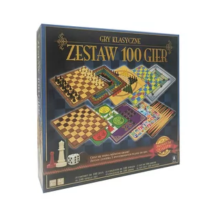 Klasyczne Gry, zestaw 100 gier - Gry planszowe - miniaturka - grafika 1