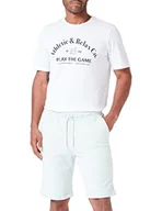 Spodenki damskie - JACK & JONES Męskie szorty dresowe Faded, jasnoniebieski, L - miniaturka - grafika 1