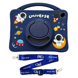 etui do Xiaomi Redmi Pad SE 11" - SILIKONOWA WALIZKA ASTRONAUTA - Etui do tabletów - miniaturka - grafika 1