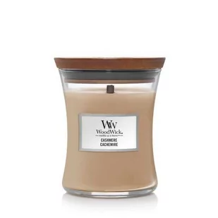Średnia świeca Cashmere WoodWick - Świece - miniaturka - grafika 1