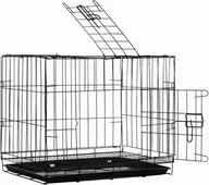Sprzęt podróżny i transportery dla psów - Klatka dla psa s kla012 - miniaturka - grafika 1