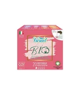 Wkładki higieniczne - Vivicot Bio Vivicot Bio Wkładki Higieniczne Składane Z Organicznej Bawełny Niebielone Chlorem Kompostowalne 20szt - miniaturka - grafika 1