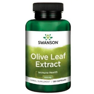 SWANSON Olive Leaf Extract ekstrakt z liści drzewa oliwnego kapsułki 500 mg 120 sztuk Data ważności 31.07.2019) - Suplementy naturalne - miniaturka - grafika 2