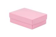 Zestawy upominkowe - Pudełko Laminowane - Różowe - 186x130x60mm - miniaturka - grafika 1