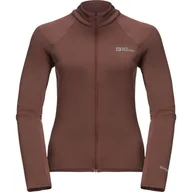 Bluzy damskie - Bluza rowerowa damska Gravex Thermo Jack Wolfskin - miniaturka - grafika 1