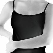Koszulki sportowe damskie - SILUET koszula na ramiączkach - damska .3XL .czarny - miniaturka - grafika 1