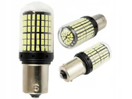 Żarówki samochodowe - Żarówka Żarówki P21W 144 led smd 4014 BA15S canbus Wsteczny Biała Mocna - miniaturka - grafika 1